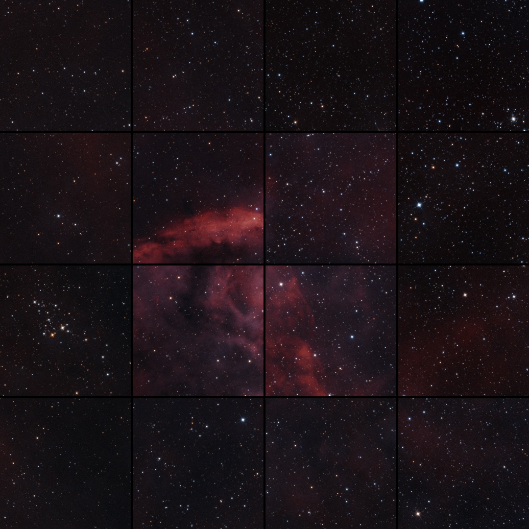 OCAL H-2 の星像確認画像