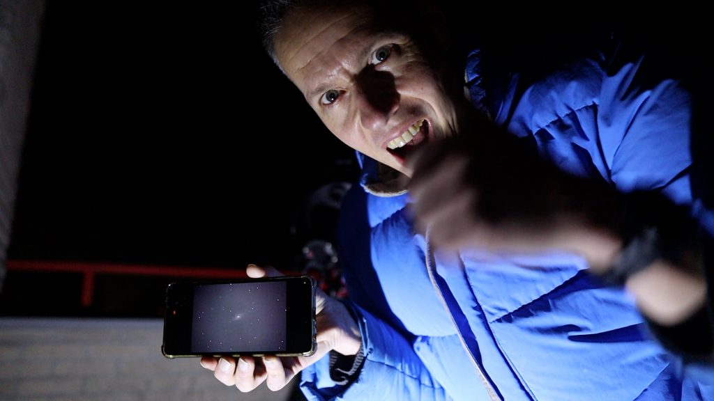 最初のテスト撮影