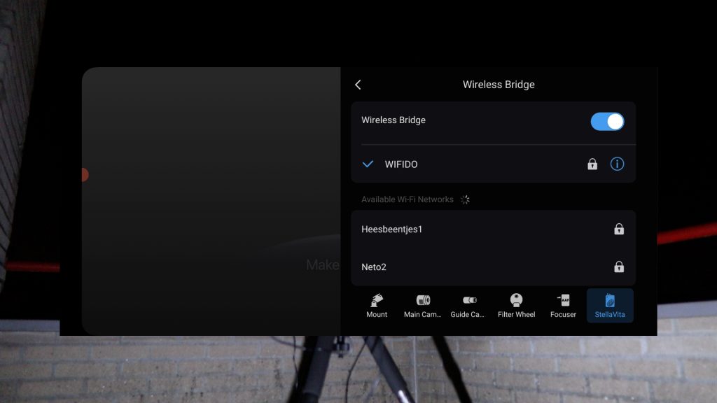 USB Wi-Fi アンテナ設定
