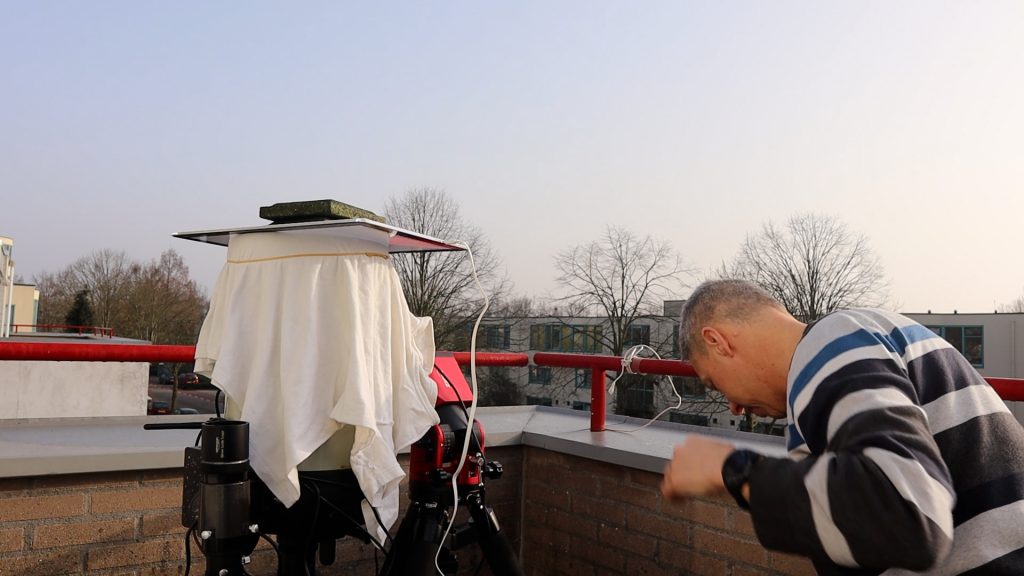 Tシャツ法によるフラット撮影